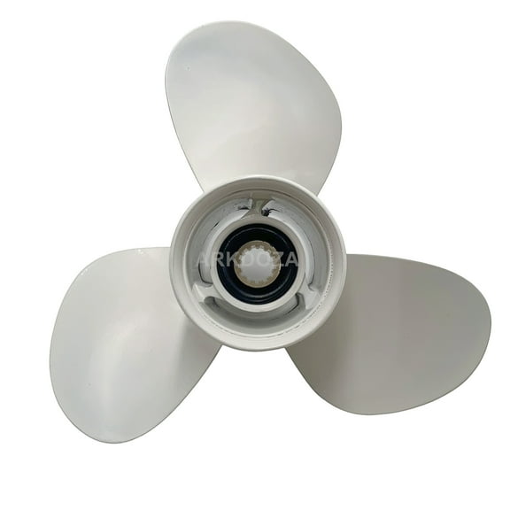 Propeller 10 5/8x12 for Yamaha Outboard 40-55HP Aluminum 13 Tooth OEM NO:6H5-45952-00-EL 10.6x12