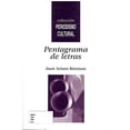 thumbnail image 1 of Pentagrama De Letras Blanco, 1 of 2