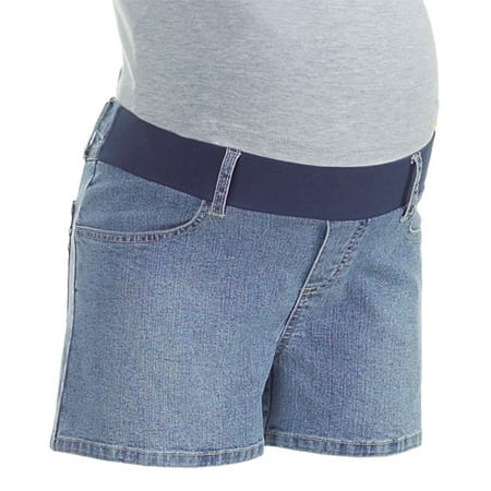 Maternity Demi-Panel Denim Short