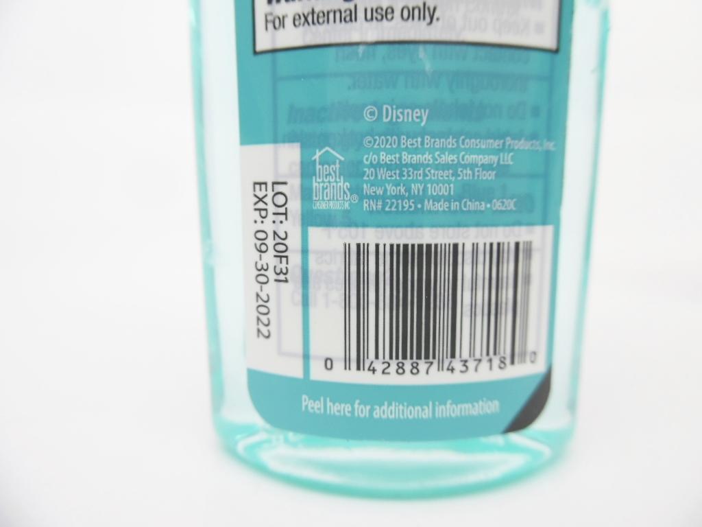 Disney Frozen II Hand Sanitizer, Assorted Labels, 2.11 fl. oz. / 60 mL