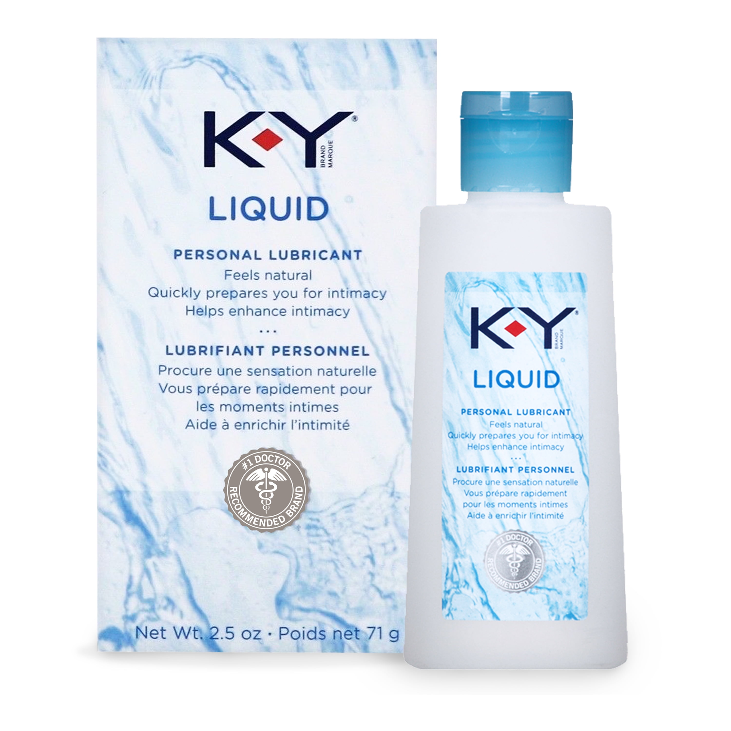 K Y Liquid Personal Water Based Lubricant 2 5 Oz