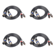 thumbnail image 1 of Cable Adaptador Conexión Señal Audio Doble XLR A RCA 1 5 M/4 9 Pies, 1 of 6