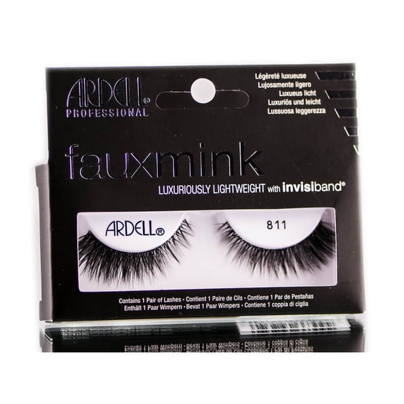811 , Ardell Professional Faux Mink Designer Lash Collection , Hair Scalp Skin Body - Pack of 3 w/ SLEEK Teasing Comb