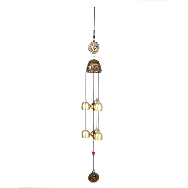 Campanas de colores para la decoración del hogar y el Feng Shui Campanas de viento chinas de buena suerte