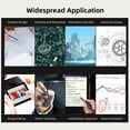 thumbnail image 4 of Graphics Drawing Tablet, Digital Art Tablet 8192 Pressure  Pen 10x6 Inch  for Writing Design, 4 of 7