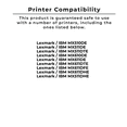thumbnail image 4 of Zoomtoner Cartouche de Toner laser Compatible Lexmark / IBM MX610DE LEXMKARK 60F1X00 Noir Rendement Extra Élevé, 4 of 5