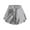 Silver, variant on Hienoo Women's Sparkly Sequins High Waist Shorts for Stage Performance Dancing, Sizes S-XL