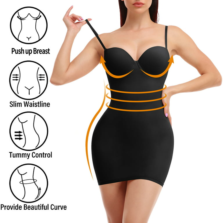 Ladies Slimming Underwear Women Control Slips Push Up Dress Body Shaper  Shapewear Waist Trainer Lingerie