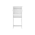 thumbnail image 3 of Bush Furniture Key West Armoire de Rangement au-Dessus de la Toilette en Frêne Blanc, 3 of 9