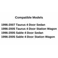 thumbnail image 3 of Passenger Right Side Front Door Window Door Glass Compatible with Ford Taurus 1996-2007/Mercury Sable 1996-2005 Models, 3 of 5