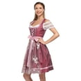 thumbnail image 3 of Women's German Dirndl Dress Oktoberfest Costume Dresses for Bavarian Oktoberfest Festival, 3 of 4
