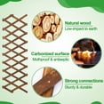 thumbnail image 3 of Maceta enrejada de pared ANPHSIN, de madera, expandible, paquete de 2, 3 of 7