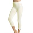 thumbnail image 1 of Women Seamless Basic Stretch Capri Sports Yoga Leggings, 1 of 2