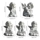 thumbnail image 2 of Matsuzay Desktop Acrylic Statue Decoration Craft Sculpture European Supply Style Figure Ornament Gift Decorative for Living Room Decoración del hogar Numero 5 Matsuzay HA043476-05, 2 of 6