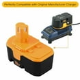 thumbnail image 4 of 18V Battery for 18 Volt Ryobi CCS-1801D CCW- 180L CDC- 181M CFA-180M CFP-180FM, 4 of 5