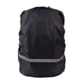 thumbnail image 2 of Soidarity Chubasquero ligero reflectante de alta calificación, impermeable, Poncho de lluvia, bolso de hombro ultraligero, impermeable Mochilas de mochilero negro XS Soidarity JJ22863-02, 2 of 6