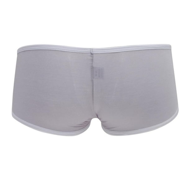 Calzoncillos Nylon Comoda Hombres Transpirables Ropa Interior Atletico Elastica Suave Comodo gris Baoblaze calzoncillos boxer para hombres Walmart en linea