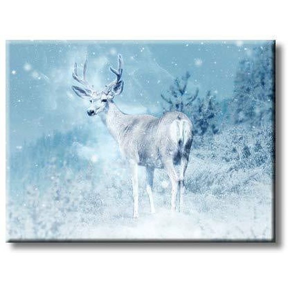 Reindeer Picture on Stretched Canvas, Wall Art D?cor, Ready to Hang