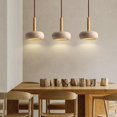 thumbnail image 3 of Yellow Marble Pendant Lamps Dining Table Chandelier Japanese Style Wabi-Sabi Travertine Ceiling Pendant Light Nordic Bedside Lamp Restaurant Aisle Pen, 3 of 4