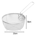 thumbnail image 1 of Lefu Stainless Steel Deep Fry Basket Round WirePresentation With Detachable Handle, 1 of 4