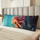 thumbnail image 2 of Balery Underwater Plant Octopus Funda Protectora para Almohada Corporal de Algodón Hipoalergénico con Cierre(55 x 21 pulgadas), Almohadas No Incluidas, 2 of 7