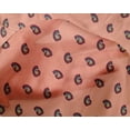 thumbnail image 4 of oneOone Silk Tabby Fabric Paisley Block Print Fabric By Yard 42 Inch Wide, 4 of 4