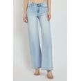 thumbnail image 4 of RISEN Full Size Wide Leg V Dipped Front Waist Jeans, 4 of 6