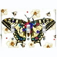 thumbnail image 1 of Metal Light Switch Plate Cover Unique Floral Butterfly Red Polka Dots BUT004, 1 of 13