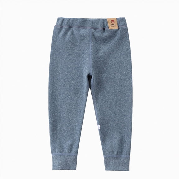 Girls Cotton Pants Toddler Casual Trousers Infant Leggings Winter Pants 18-24 Months,Grey Caqnni