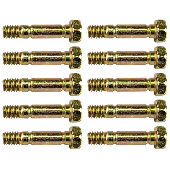 CUB CADET 710-0890A 5/16-18x1.5 GR2 Shear Bolts 10-Pack 2-Stage Snow Throwers