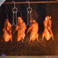 thumbnail image 4 of 4 Pcs Meat Hooks for Smoker Bbq Grill Utensils Roast Goose Poultry Silver, 4 of 8