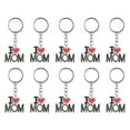 thumbnail image 1 of Pendentif Porte-Clés, 10pcs Porte-Clés Alliage Matériel Alliage Pendentif Clé Coeur Porte-Clés Véritable Excellence, 1 of 14
