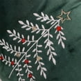thumbnail image 6 of Wadada Christmas Pillow Covers 18x18 Inch Christmas Trees Winter Holiday Print Decorative Christmas Pillows Outdoor Pillowcase Farmhouse Linen Cushion Case Decor for Sofa Couch (Green,1PCS), 6 of 6