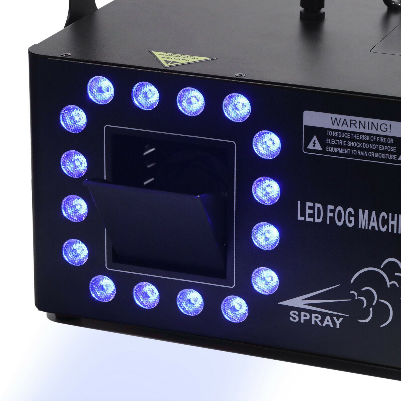 1500W DMX Low Profile Hazer Smoke Machine Party Stage Effect W/ Remote