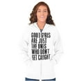 thumbnail image 4 of Good Girls Dont Get Caught Sassy Zip Hoodie Sweatshirt Women Brisco Brands L, 4 of 6