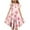 Multicolor D, variant on Girls Ruffle Sleeve Tiered Swing Dress Teens Floral Leaf Print Crewneck Midi Dress for Spring Summer Casual Play Multicolor Size 14-15 Years