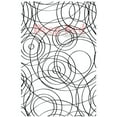 thumbnail image 2 of Deep Red Stamps Circles Rubber Stamp, 2 of 2