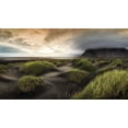 thumbnail image 2 of Head, Danny 32x20 Gold Ornate Wood Framed with Double Matting Museum Art Print Titled - Black Dunes, 2 of 4