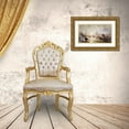 thumbnail image 3 of Unterberger, Franz Richard 18x12 Gold Ornate Wood Framed with Double Matting Museum Art Print Titled - The Pool of London, 3 of 4