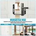 thumbnail image 4 of KAKOWELY Door Chain Door Chain Door Chain Lock Door Security Chain Stainless Steel Door Lock Latch Front Door Lock Internal Door Chains For Front Door4.84"X0.91"X0.39", 4 of 5