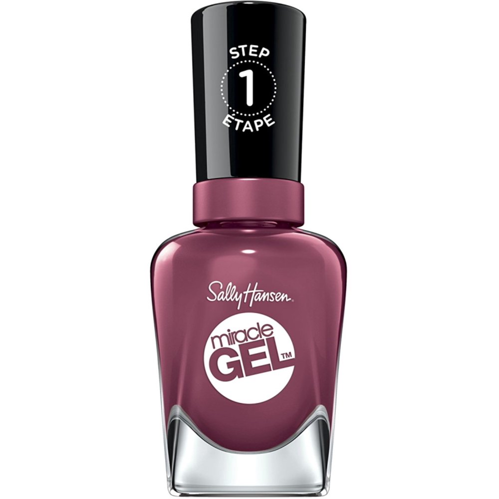 Sally Hansen Miracle Gel Nail Polish, Beet, Pray, Love 0.5 oz (Pack of 2)