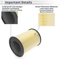 thumbnail image 4 of Unique Bargains Engine Air Filter for Ford Escape 2013-2019 L4 2.0L Long life Element Filter Air Cleaner No.7M519601AC 1 Pcs, 4 of 7