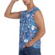 thumbnail image 3 of Fotbe Colorful Sailing Ship Men's Camiseta sin Mangas Estampada para Hombres, Playera Casual para Gimnasio, Entrenamiento, Playa-XX-Large, 3 of 7