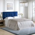 thumbnail image 4 of Boyd Sleep Zoe Tufted Velvet Headboard, King and California King, Blue, 4 of 5