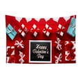 thumbnail image 1 of WIFKLSIIPG Valentine's Day Decorations Scene Layout Background Cloth Bedroom Decoration Tapestry, 1 of 8