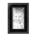 thumbnail image 2 of ArtToFrames 4" x 7" Black Engraved Edges Picture Frame, 4x7 inch Black Wood Poster Frame (WOM-4055), 5 Pack, 2 of 7