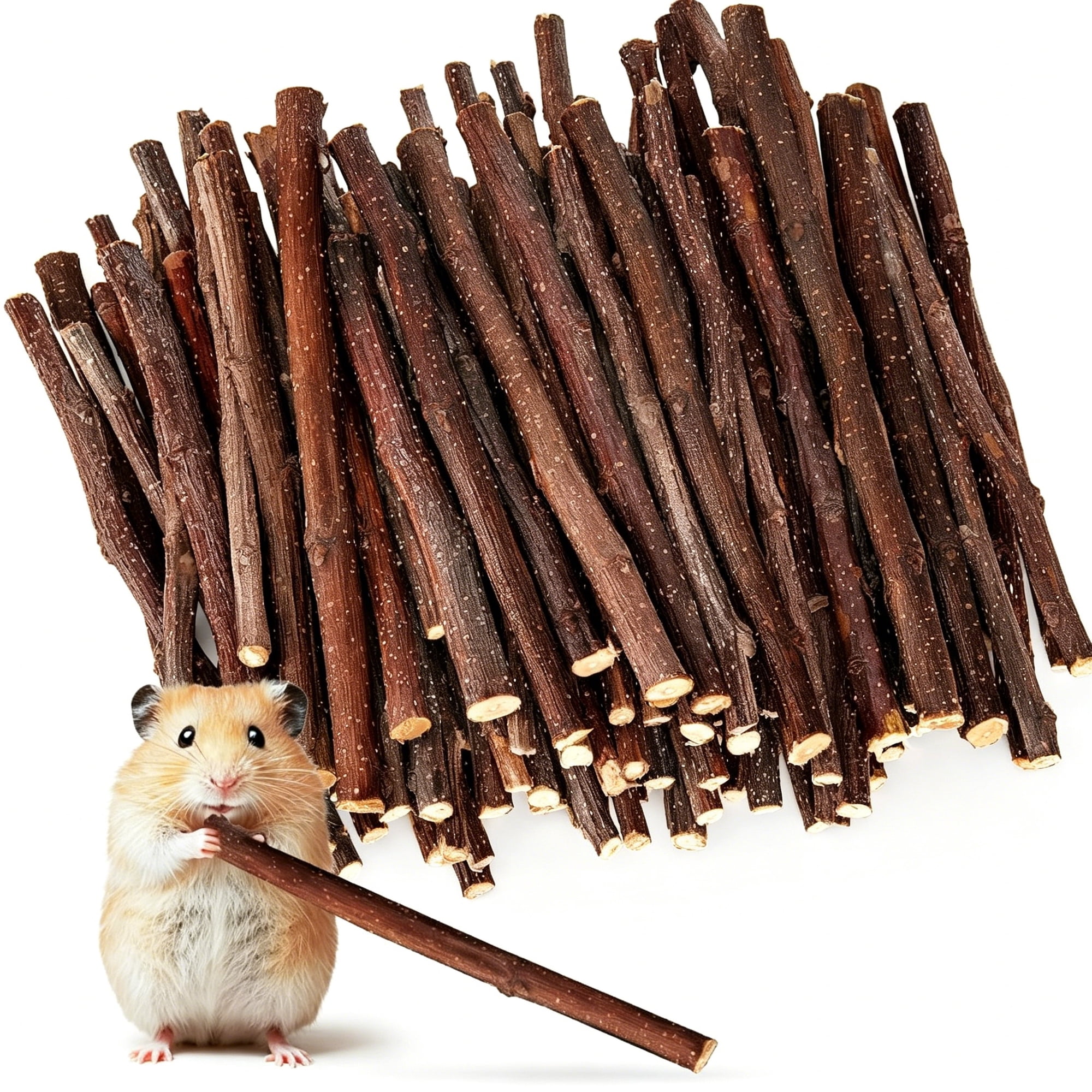 ZULAR Natural Organic-250G Hamster Chew Stick Rabbit Bunny Gerbil Guinea Pig Squirrel Chinchilla Small Animal Chew Sticks