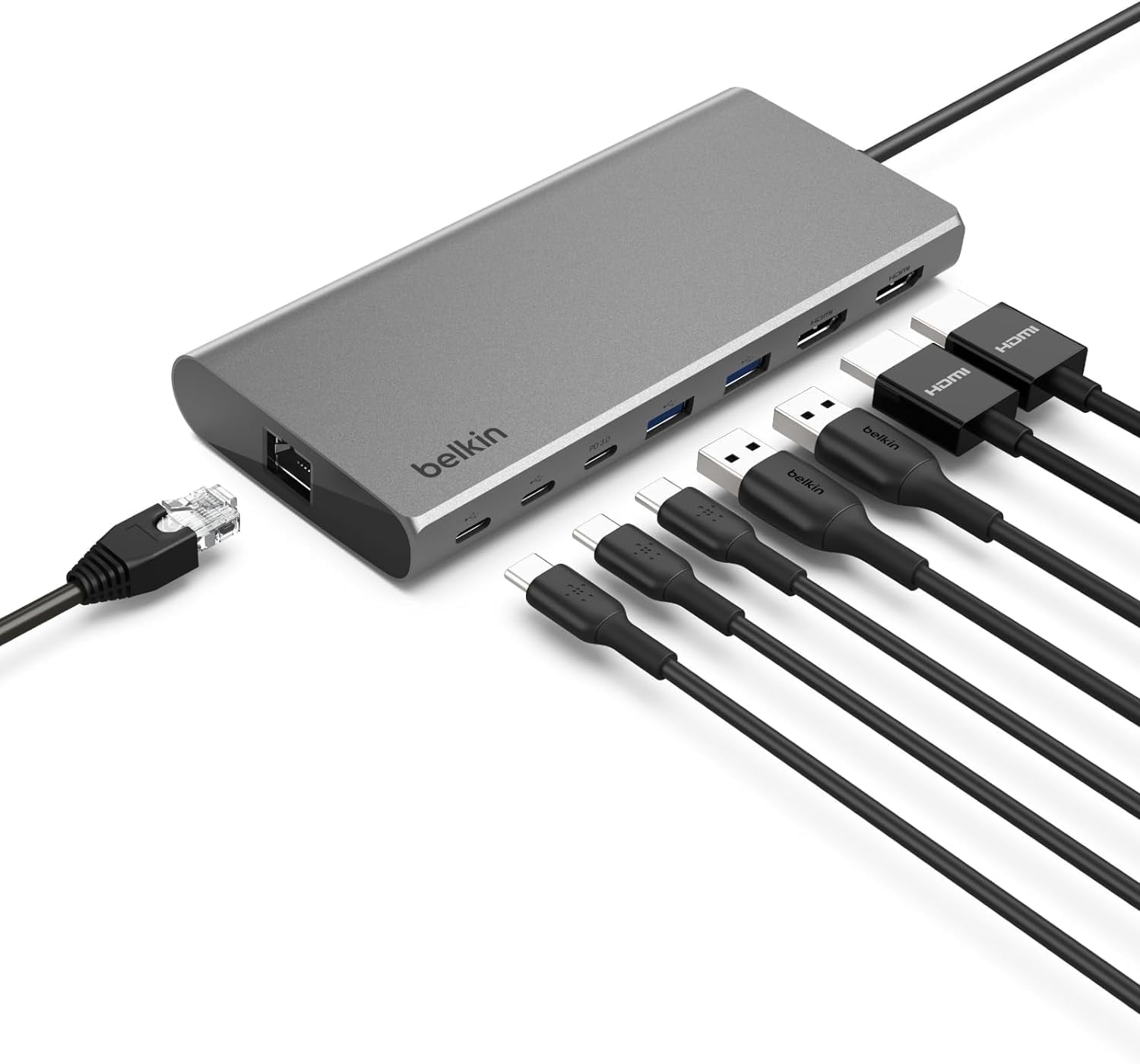 Belkin, BLKF4U085TT, Thunderbolt 2 Express Dock HD, 1