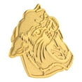 thumbnail image 2 of Gold Chenille COUGARS Mascot LettermanJacket Lapel Pin 1, 2 of 3