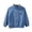 Light Blue, variant on Toddler Kids Fleece Jackets 4-8Y Boys Girls Zipper Stand Collar Outerwear Thick Jacket Fall Winter Warm Coats Tops